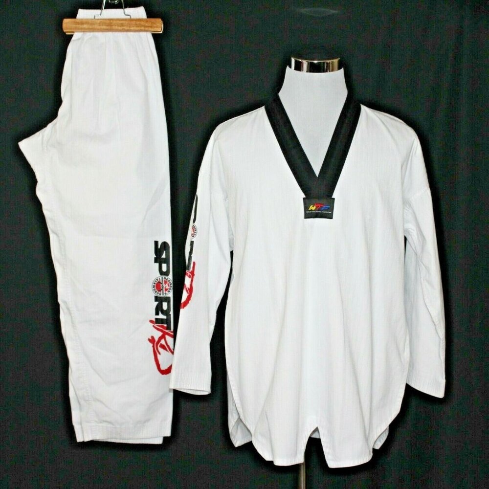 Adidas Robinson WTF Taekwondo Uniform (Female) Size 5 Dobok TKD Gi Set of 2